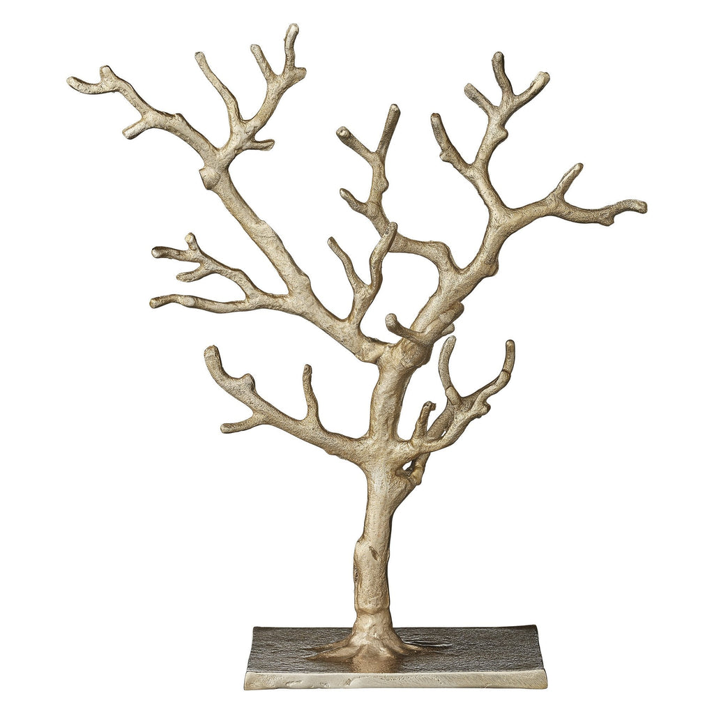 Tressa jewellery holder light gold 33 cm.